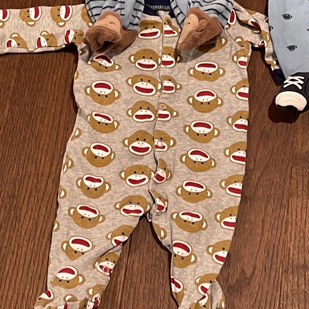 Carters 6M month footed pajamas